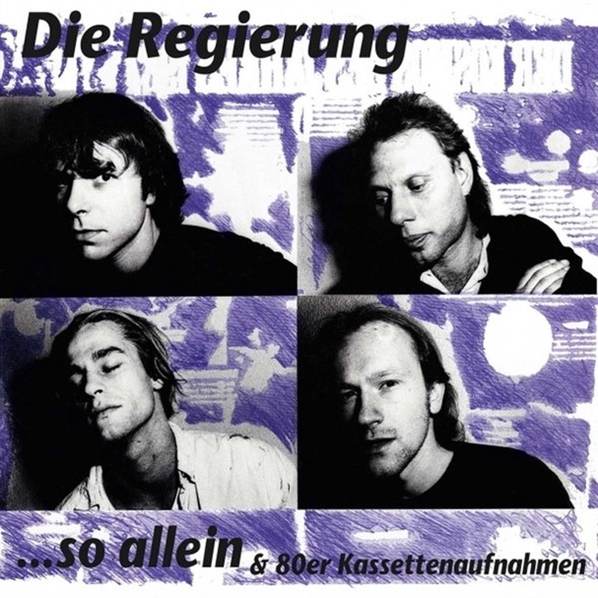 Die Regierung - So Allein & 80Er Kassettenaufnahmnen (2 LP) (Remastered)