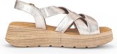 Gabor 42.872.82 - sandale pour femme - argent - taille 36 (EU) 3,5 (UK)