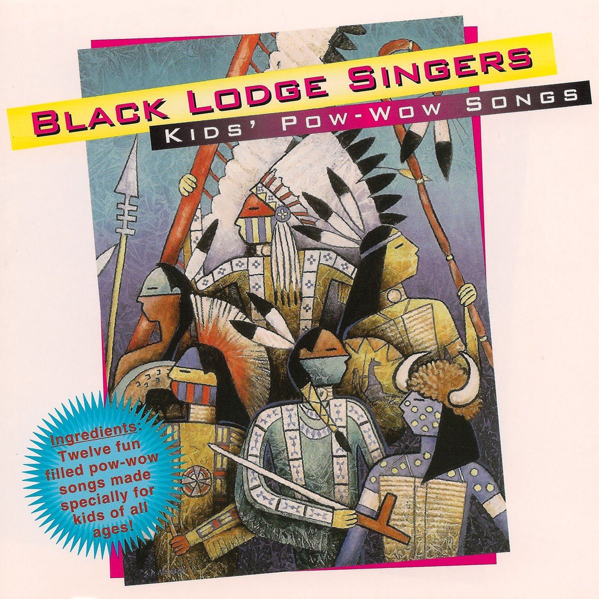 Black Lodge Singers - Kids' Pow-Wow Songs (CD)
