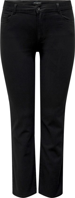 Only Dames Jeans CARAUGUSTA BLACK skinny Zwart 44W / 34L