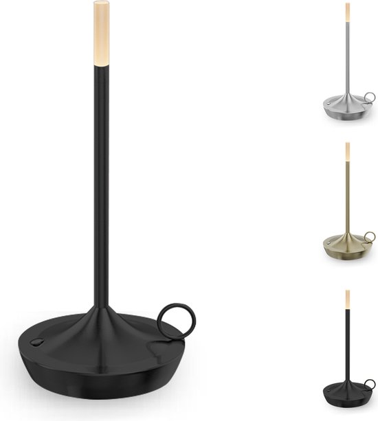 Bolt Electronics® - Tafellamp oplaadbaar- Tafellampen - Slaapkamer - Woonkamer - Industrieel - Ø12 cm