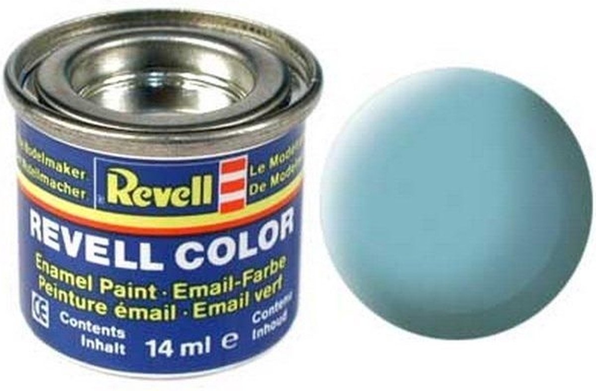 Revell verf voor modelbouw hemelsblauw Mat nr55 14ml