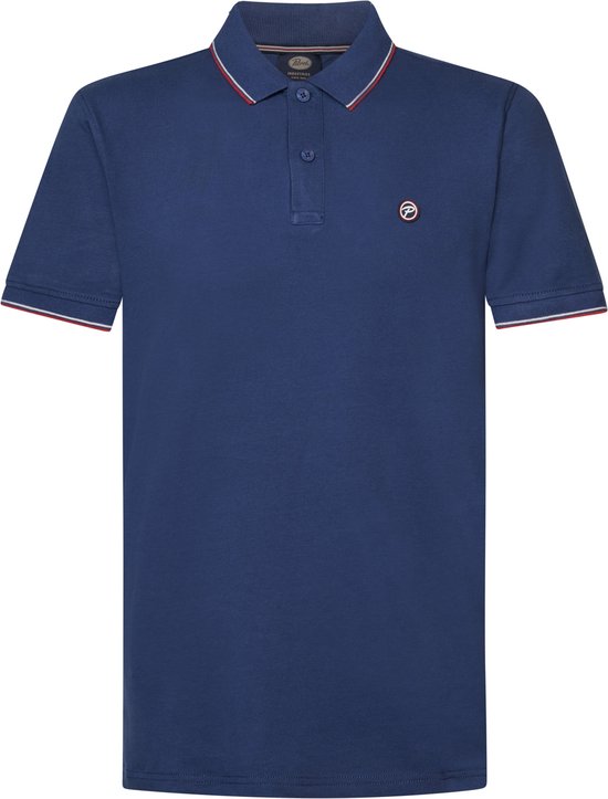 Petrol Industries - Polo classique pour hommes Mauna - Blauw - Taille XXXL