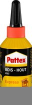 Pattex Express 75 g Bottle | Sneldrogende Houtlijm voor Alle Klussen | Houtlijmen voor Snelle Droging.