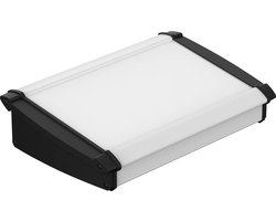 Bopla ATPH 1865-0250 ALU-TOPLINE_SET Consolebehuizing (l x b x h) 181.2 x 250 x 68.2 mm Aluminium, ABS Natuur, Zwart (R