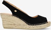 Fred De La Bretoniere Espadrille Clare Beau Zwart - Maat 42