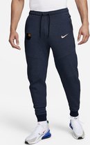 Nike FC Barcelona Tech Fleece - Derde Voetbalbroek - Heren - Donkerblauw - Maat XL