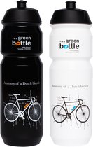 Retulp Bio Bidon Pakket Fiets - Bidons - Sport - Waterfles - Drinkfles - 750 ml - 2 stuks
