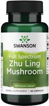 Swanson - Full Spectrum Zhu Ling Mushroom (Polyporus umbellatus) - 400mg - 60 Capsules