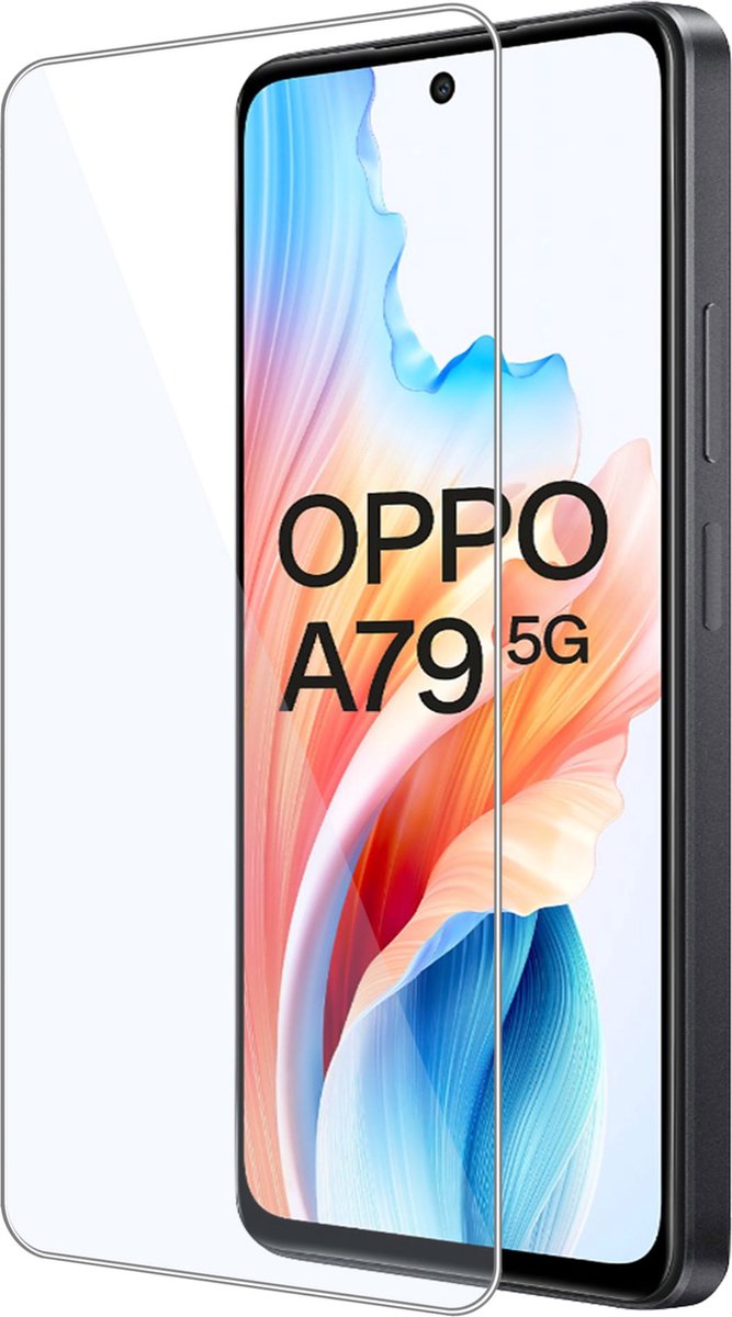 Geschikt voor OPPO A79 5G - Screenprotector - Beschermglas - GuardCover