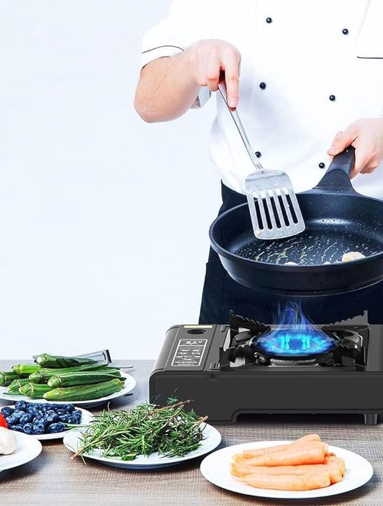 tent kachel / Draagbare Lichtgewicht - camping gas stove Portable collapsible, 28L x 20W x 6H centimetres — afbeelding 3