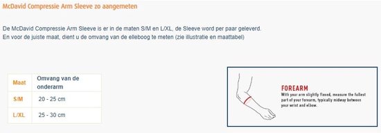 Mcdavid Compressie Arm Sleeves / Paar - Zwart | Maat: L/XL - McDavid