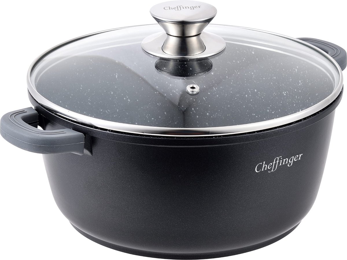 Babij cooking Grote Braadpan - maar liefst 40 Cm - Gietaluminium