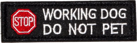 Patch velcro K9 Force® - WORKING DOG DO NOT PET