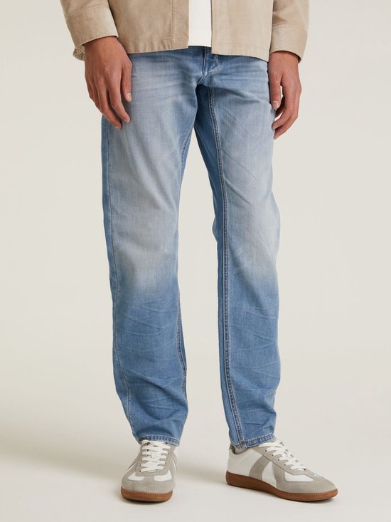 Chasin' Jeans Slim-fit jeans Evan Snake Lichtblauw Maat W33L32