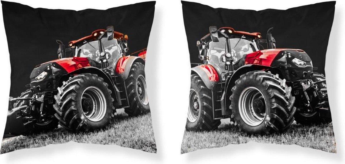 Traktor Sierkussen Tractor kussen 40x40cm incl vulling