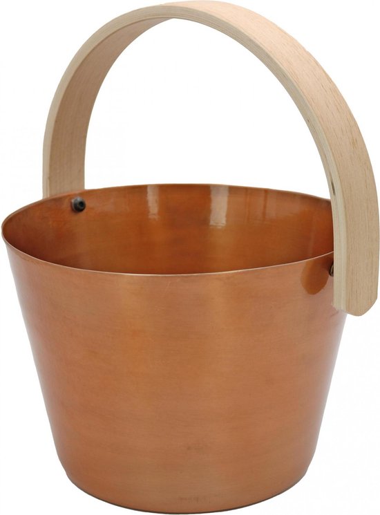 Saunia - Sauna emmer koper - 5 liter NIEUW in de collectie