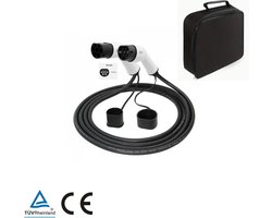 3-fase - 11 kW - EV Laadkabel - Type 2 - 16A - 5 meter - Incl. opbergtas - V1-16T-5M