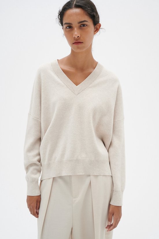 INWEAR Fosteriw V-neck Truien vesten Dames Sweater Hoodie