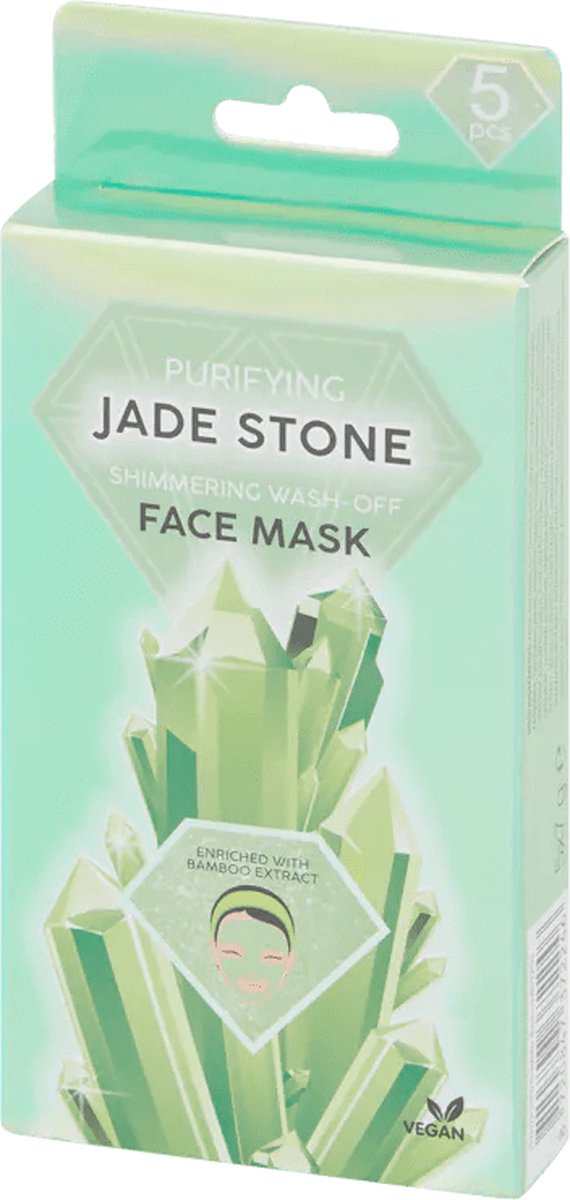 Gezichtsmasker Jade (5 Stuks) - Inclusief Verzendkosten
