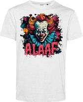 T-shirt Horror Alaaf | Carnavalskleding heren dames | Halloween Kostuum | Foute Party | Wit | maat XS