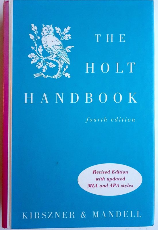 The Holt Handbook Revised - cover