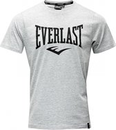 Everlast Russel - T-Shirt - Katoen - Gemeleerd grijs - M