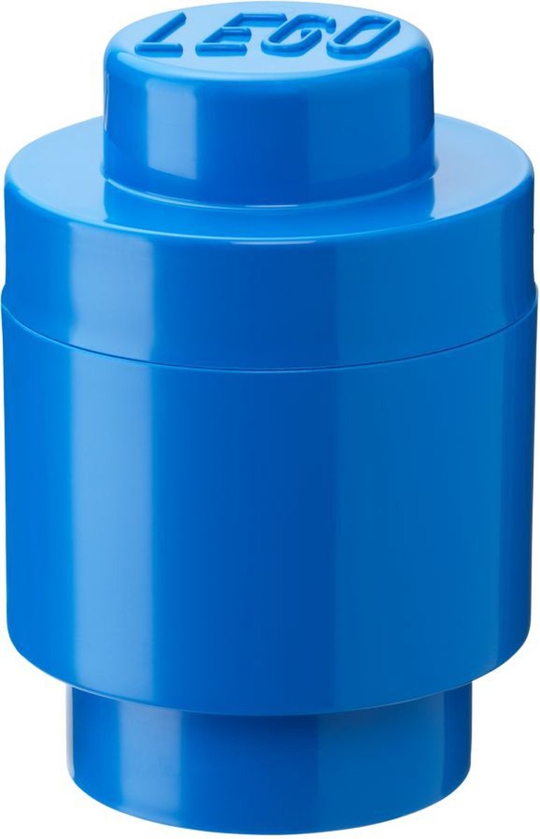 Room Copenhagen LEGO Storage Brick 1 Rond Blauw opbergdoos thumbnail 3
