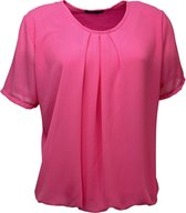 Pink Lady dames blouse - blouse KM - roze uni - BG101 - maat S
