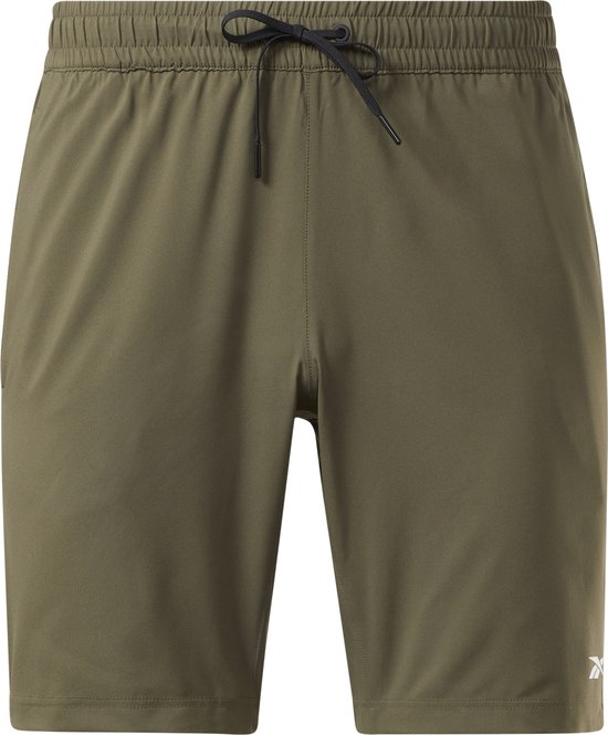 Reebok WOR WOVEN SHORT - Pantalon de sport pour homme - Vert - Taille XL