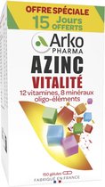 Arkopharma Azinc Vitality 120 Capsules + 30 Gratis Capsules