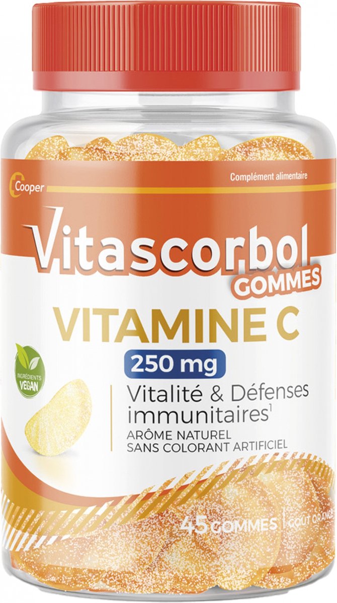 Goedkoopste Vitascorbol Vitamine C 250 mg 45 Gummies