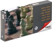 Cayro - Set d'échecs et de dames magnétiques - 2 joueurs - À partir de 7 ans