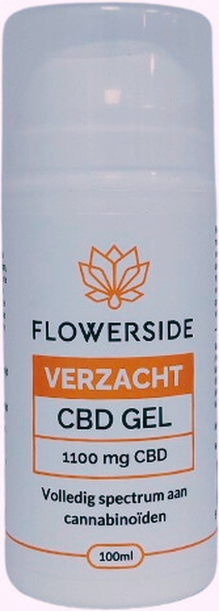 Flowerside Verzacht Full Spectrum CBD Gel - 1100mg CBD
