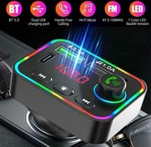 Bluetooth FM Transmitter - Auto Lader - Carkit - Handsfree - MP3 - USB - SD Kaart - Snel Lader - Audio Receiver - Iphone/samsung auto oplader