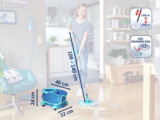 Leifheit Clean Twist Disc Kits d'essuie-glace