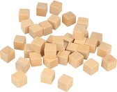 Artemio 72 houten blokjes van 12x12 mm