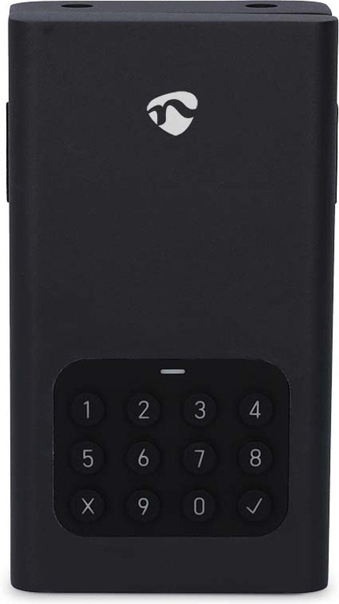 SmartLife-sleutelkast - Sleutelkluis - Sleutelslot - Buitenshuis - IPX5 - Zwart