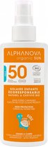 Alphanova Natuurlijke zonnespray voor kinderen factor 50
