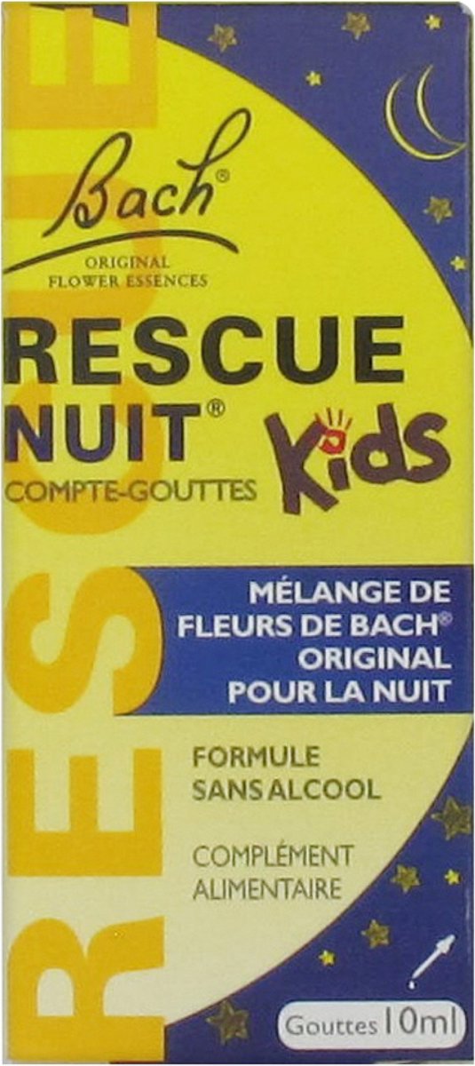 Goedkoopste Rescue Bach Kids Nachtdruppelaar 10 ml