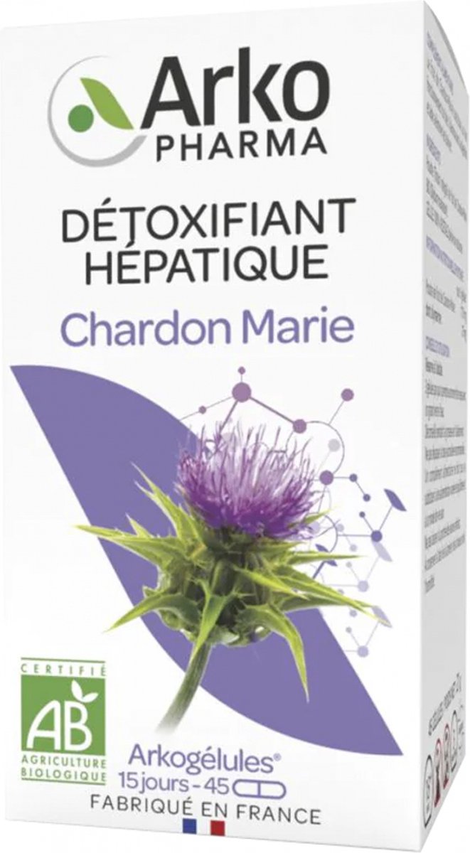 Goedkoopste Arkopharma Arkogélules Chardon Marie Bio 45 Gélules