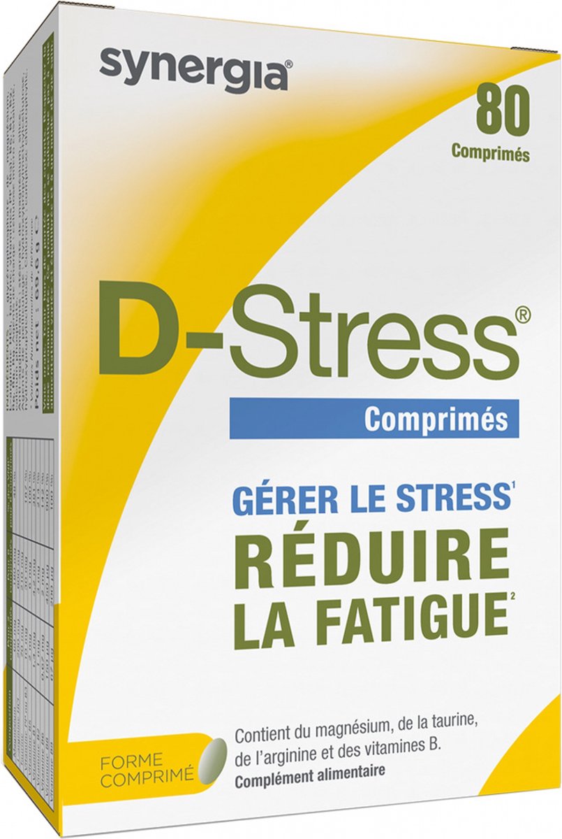 Goedkoopste Synergia D-Stress 80 Tabletten