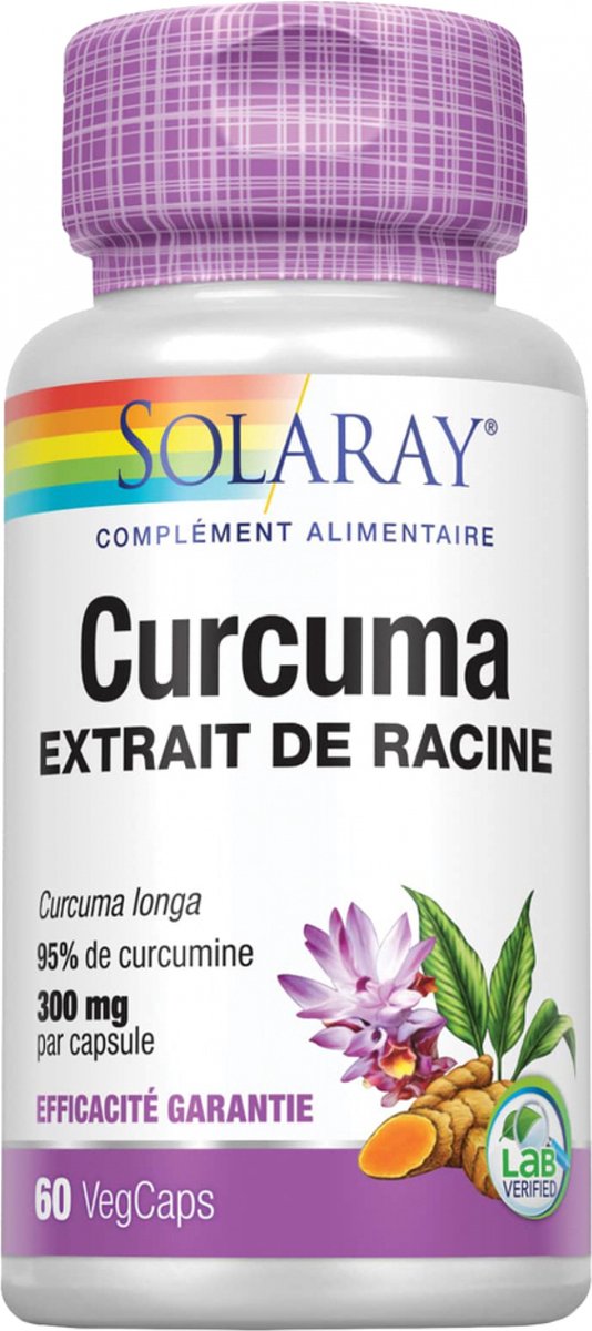Goedkoopste Solaray Kurkuma 60 Capsules