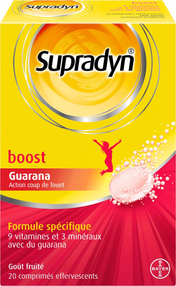 Goedkoopste Supradyn Boost Efferventia 20 Tabletten