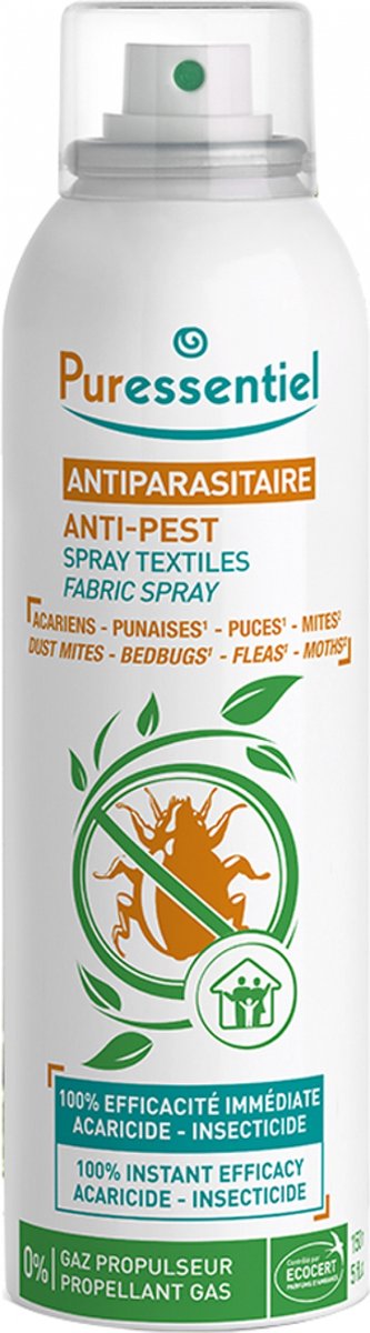 Puressentiel Spray Tegen Ongedierte in Textiel 150 ml