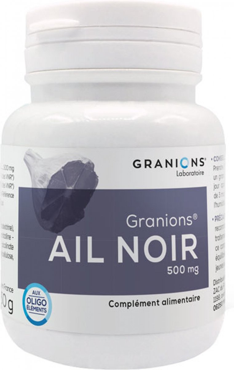 Granions Zwarte Knoflook 500 mg 60 Tabletten