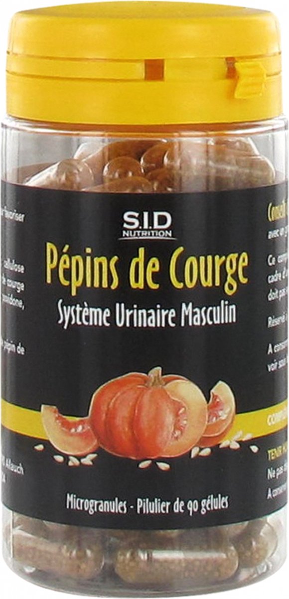 Goedkoopste S.I.D Nutrition Mannen Urinewegsysteem Pompoenzaad 90 Capsules