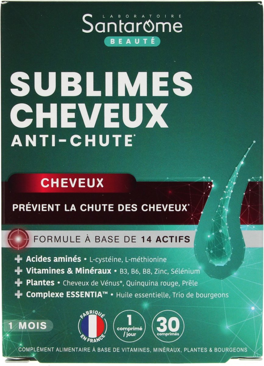 Santarome Sublimes Anti-haaruitval 30 Tabletten