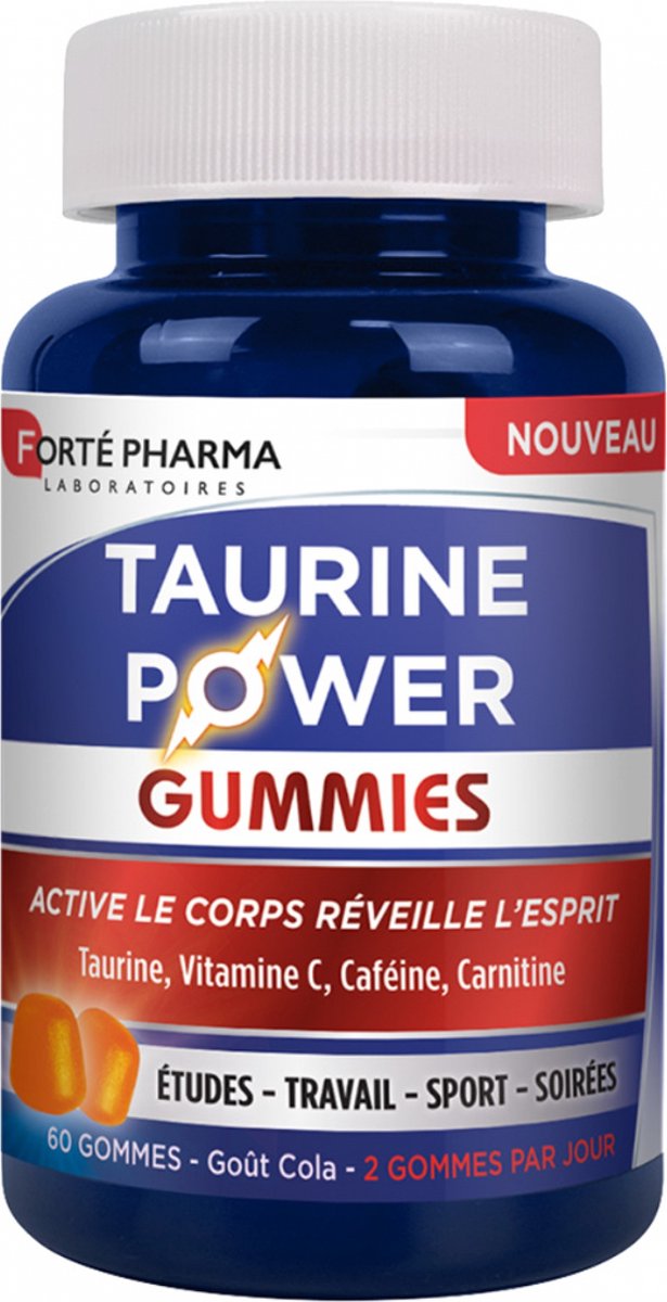 Goedkoopste Forté Pharma Taurine Power 60 Gummies