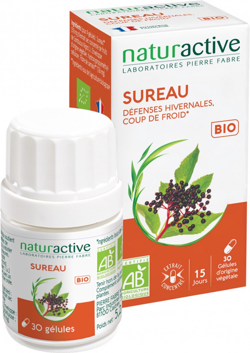 Goedkoopste Naturactive Vlierbessen bio 30 Capsules
